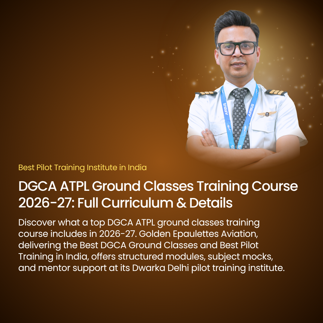 DGCA ATPL Ground Classes Training Course 2026-27: Full Curriculum & Details